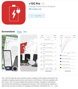 +12C Pro Charger Performance Analysis Tool Approved for Release